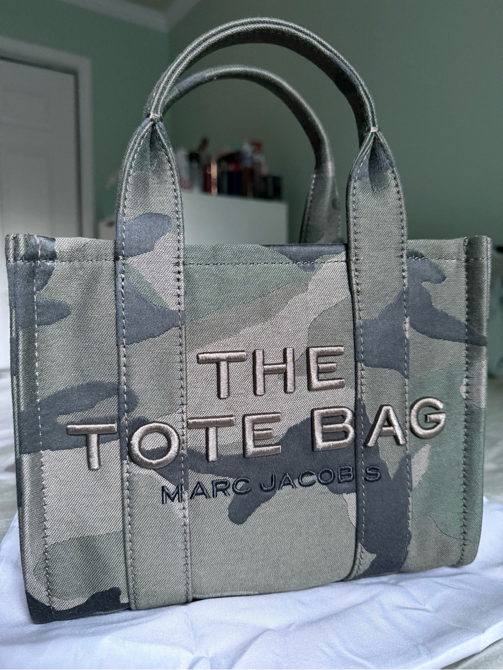 Marc Jacobs The Camo Jacquard Small Tote Bag